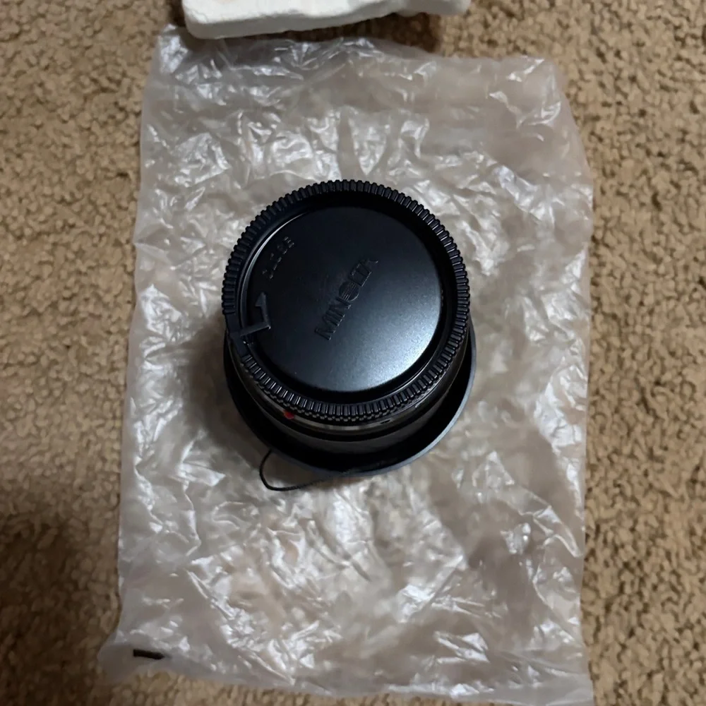 Black Camera Lens